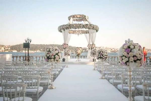 مکان های مناسب برای عروسی در ترکیه