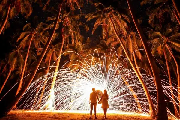 Fireworks Display Wedding