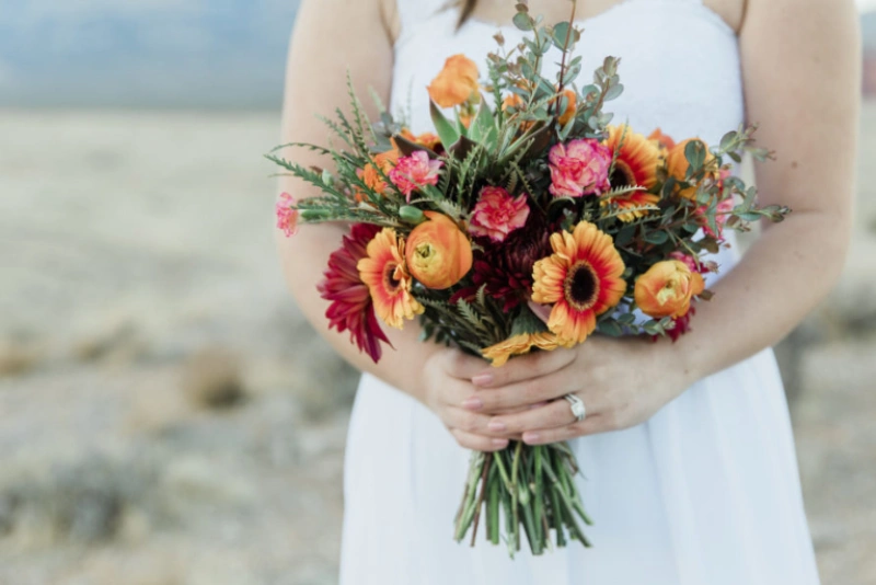 Seasonal availability of wedding flowers