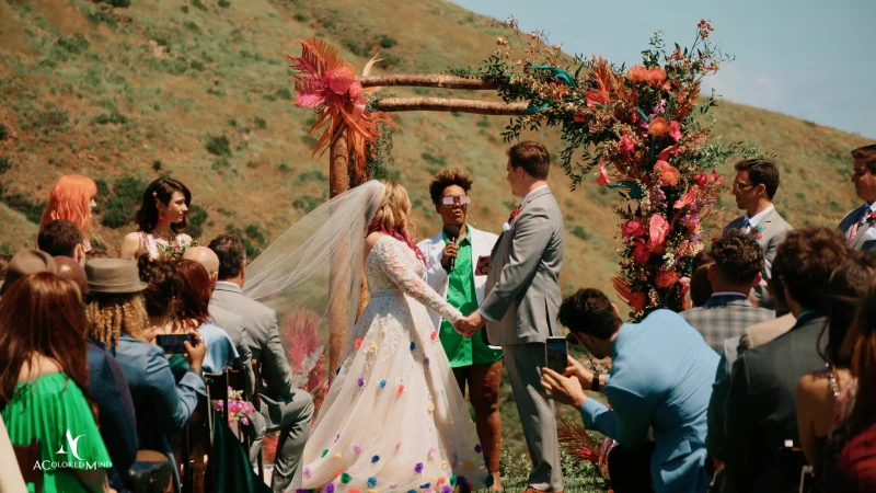 Unique wedding ceremony music and entertainment