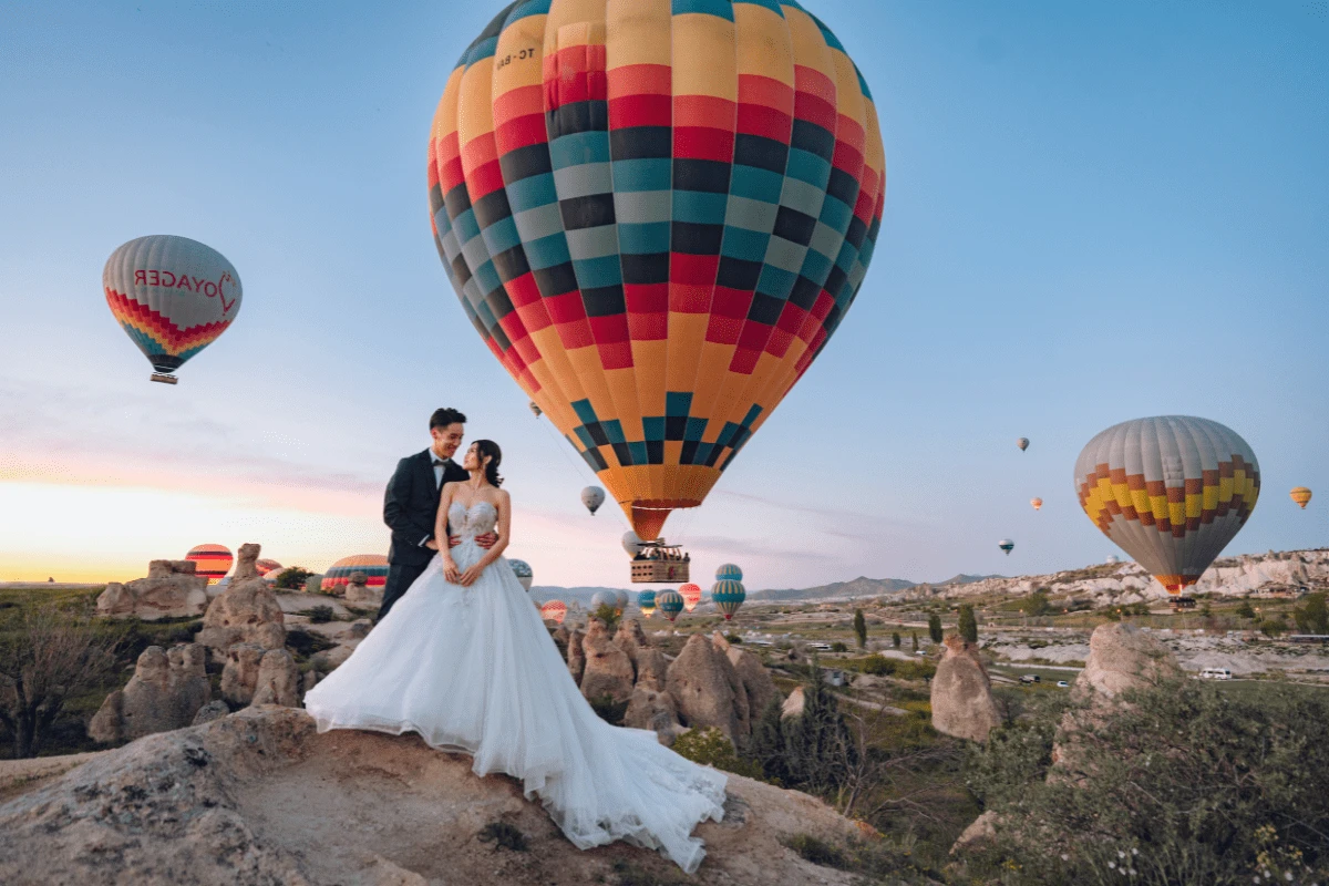 Wedding photograph from the Ramarossi Cappadocia destination collection.