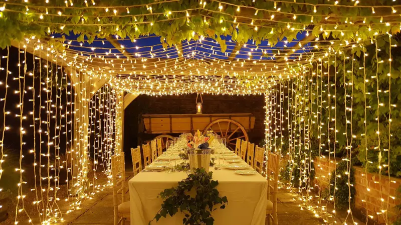 Importance of lighting in a wedding venue
