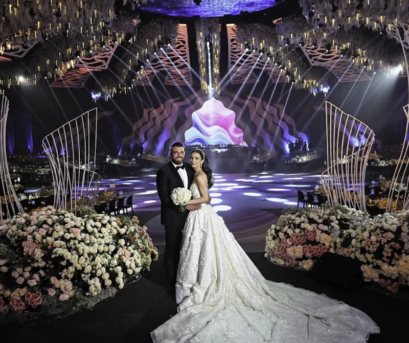 Vibrant Color Themes for Lebanese Weddings in Dubai and Turkey