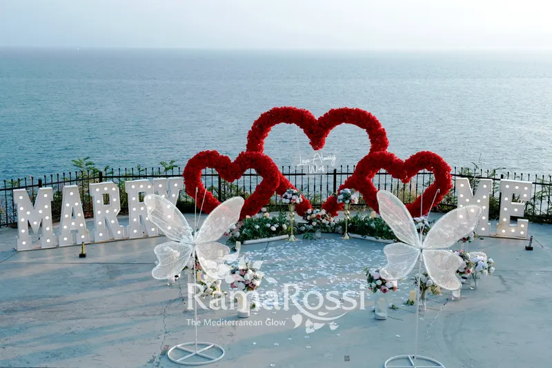 Popular marriage proposal ideas in Antalya
