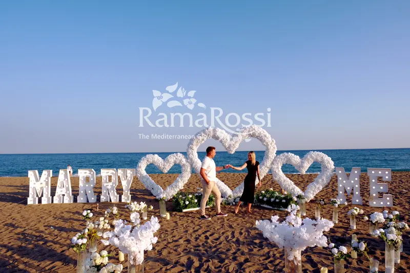 Marriage Proposal in Antalya