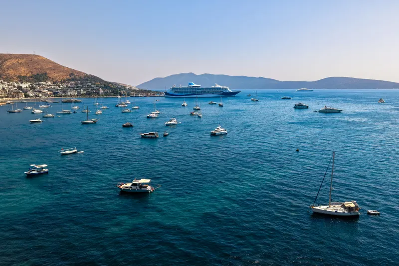 Couples exploring venue options for a Yalıkavak vs Türkbükü vs Gümüşlük wedding, highlighting unique features of each location.