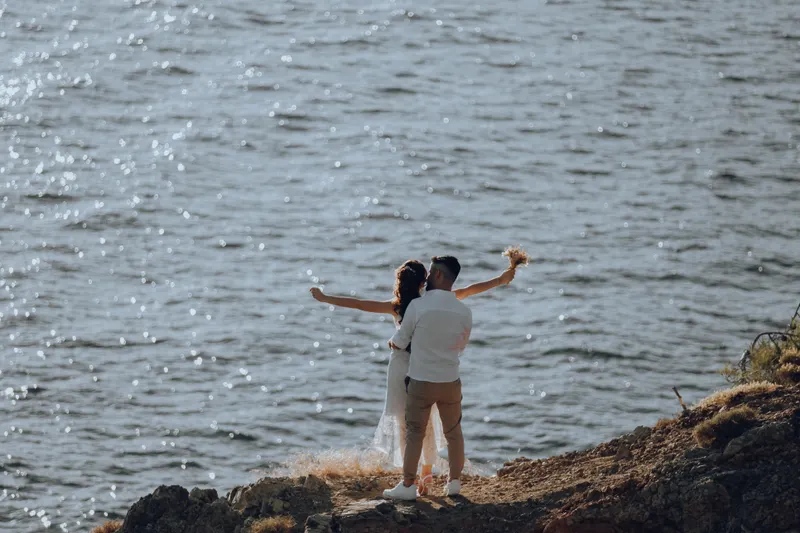 A detailed comparison of guest accommodations in Kayaköy vs Fethiye Centre for a destination wedding, illustrating the options available for couples.